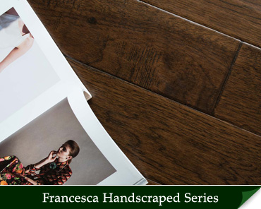 Francesca Engineered Handscraped Hardwood Flooring